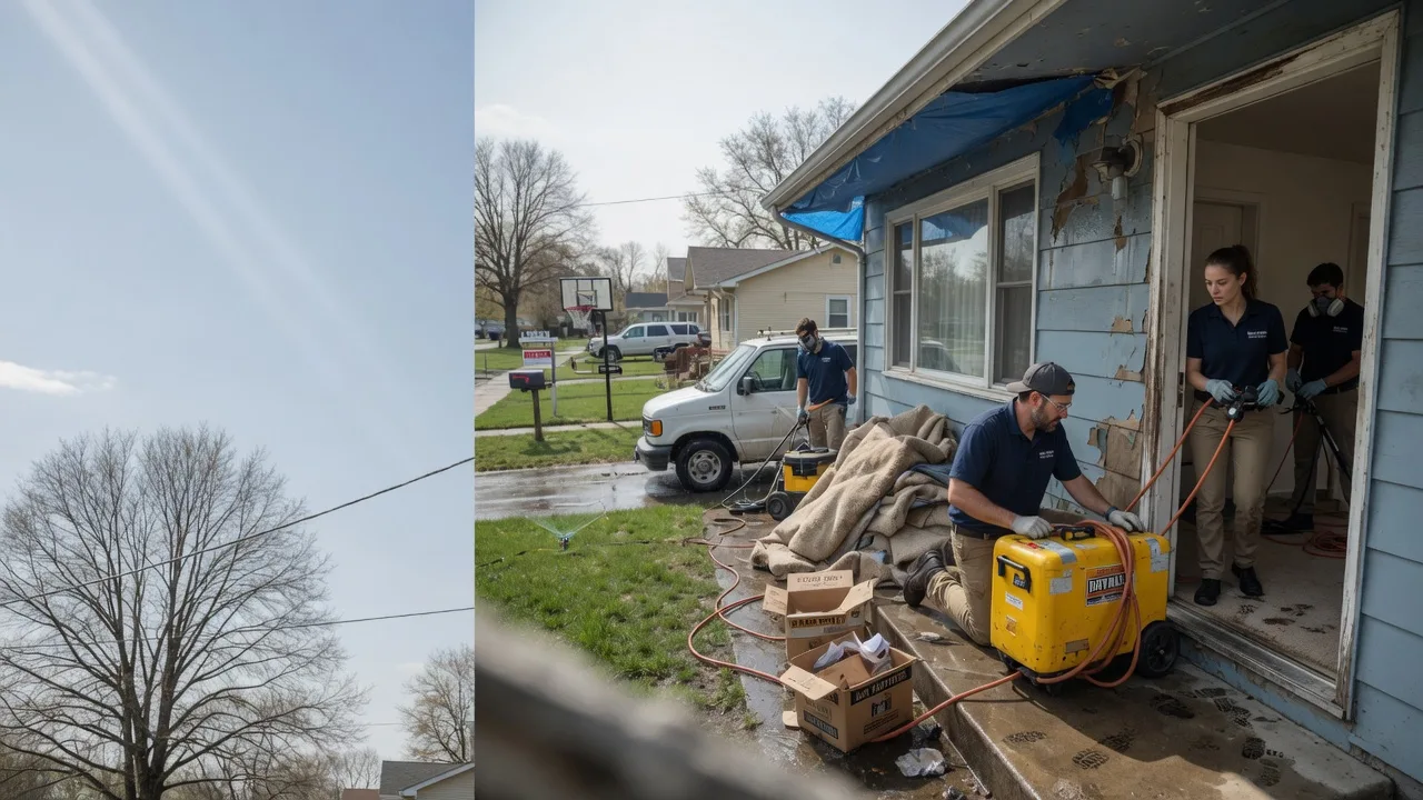 Basement Flood Cleanup in Hooper, CO near me